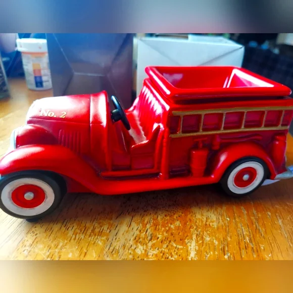 Vintage Fire Truck Wax Warmer